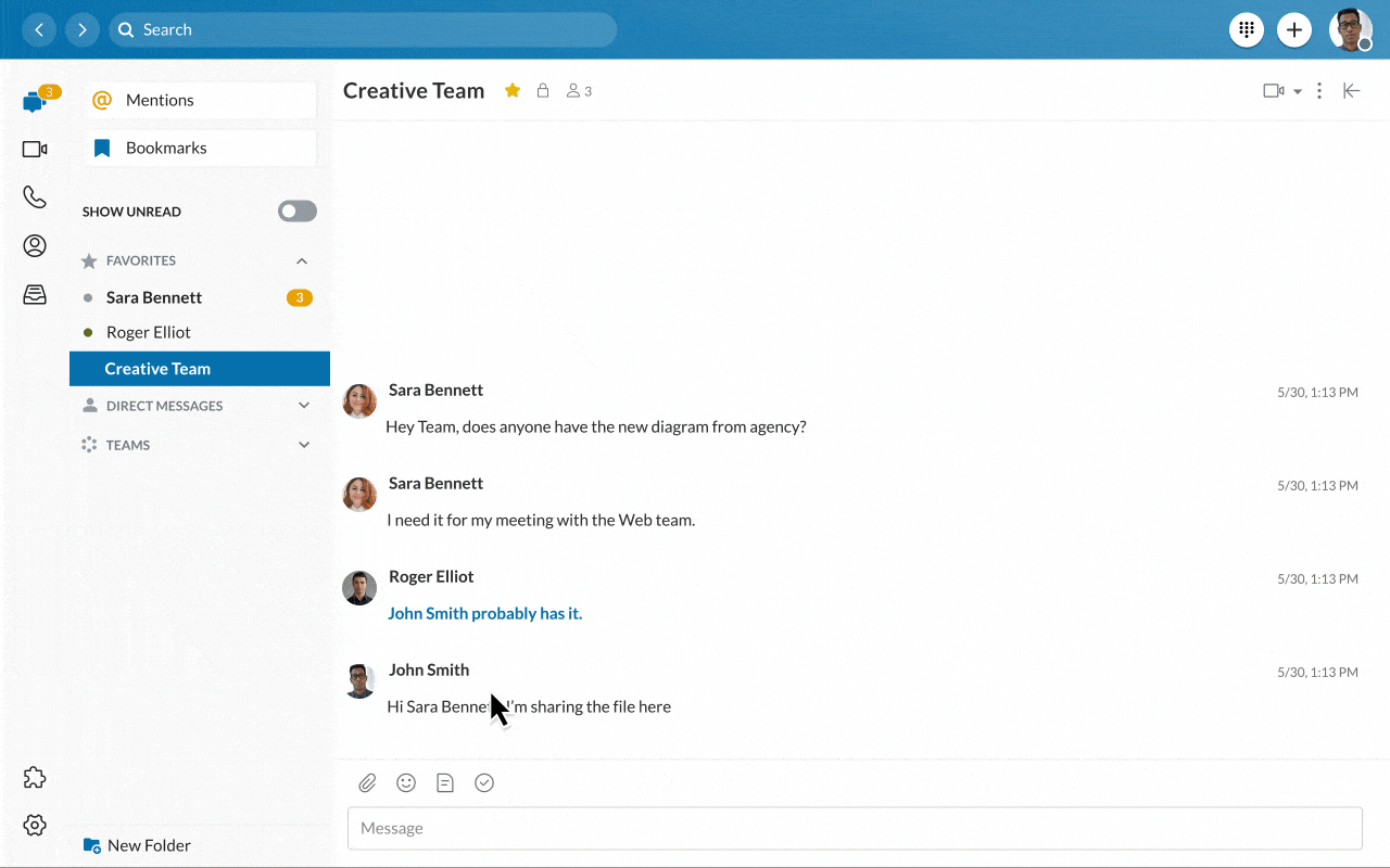 RingCentral's new feature, Team Huddle allows you to connect with your distributed team, face to face, with just one click.