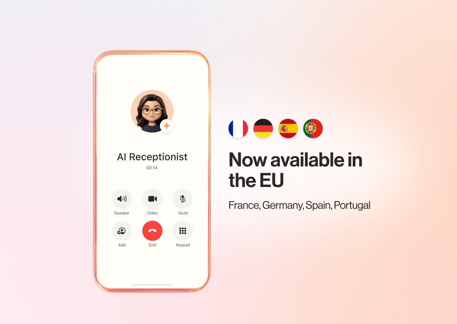 RingCentral AI Receptionist now available in EU