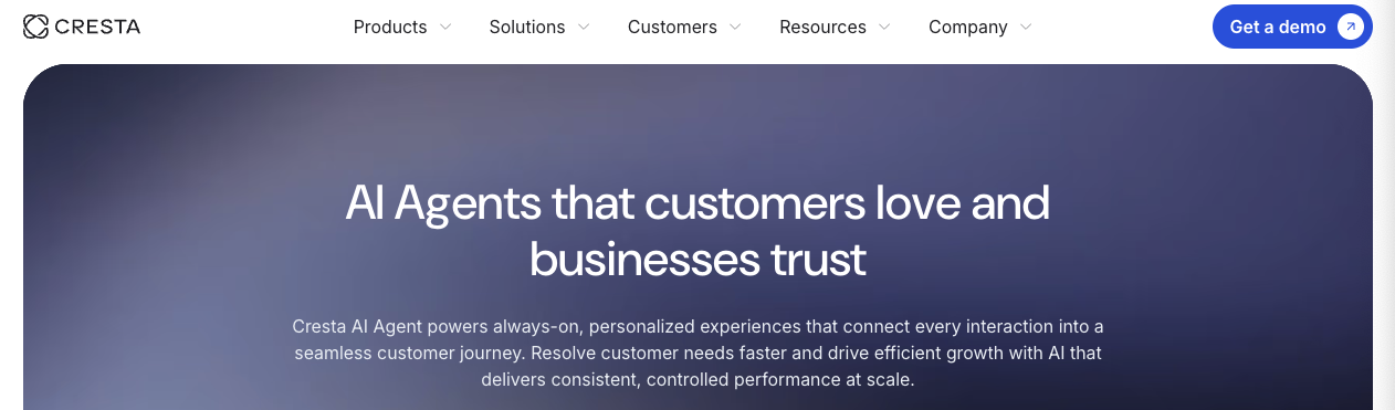 Cresta's Agent Operations Center provides unified real-time visibility across human and AI-led contact center interactions