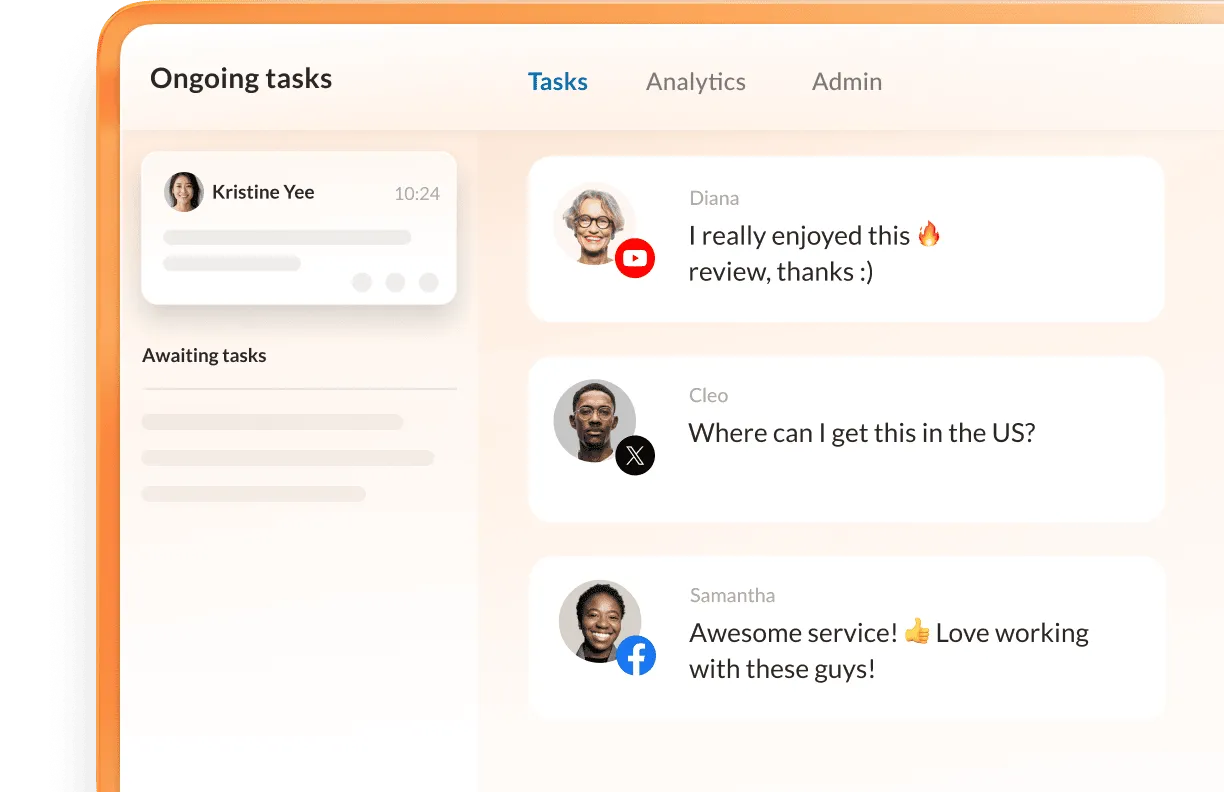 RingCX is an omnichannel, AI-powered contact center