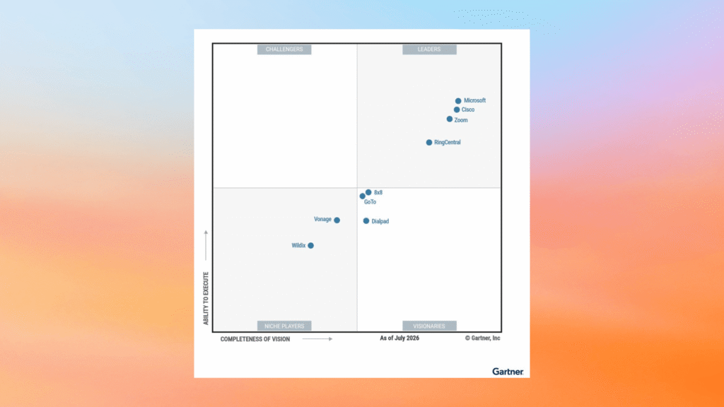 RingCentral named a Gartner® Magic Quadrant™ Leader for the 12th consecutive year Gartner Magic Quadrant