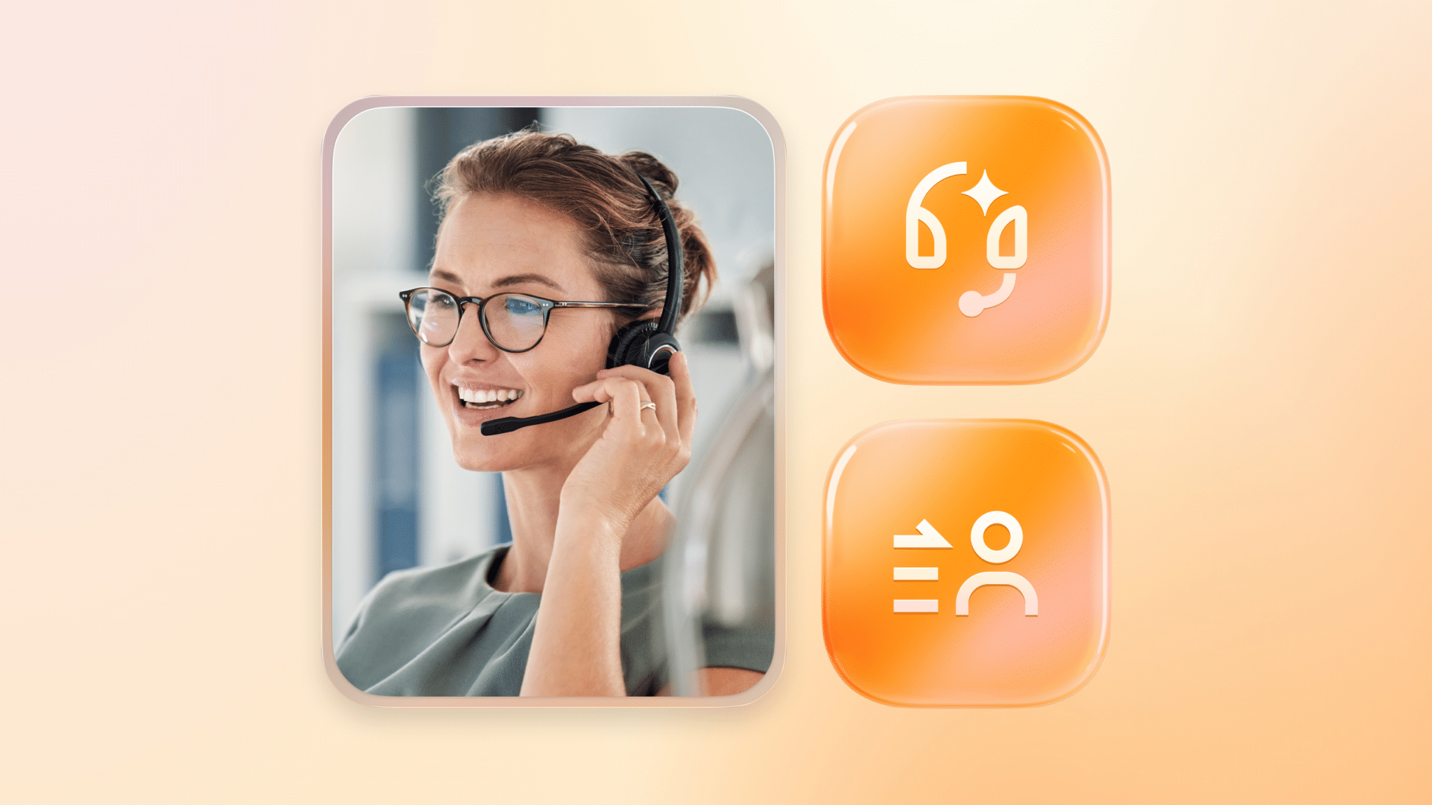 Call center agent using RingCentral RingCX for efficient call routing