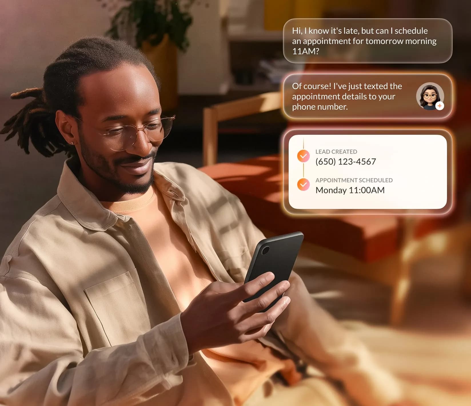 RingCentral AI Receptionist helps retail operations handle common requests and inquiries while preserving context when handoff to an agent is necessary